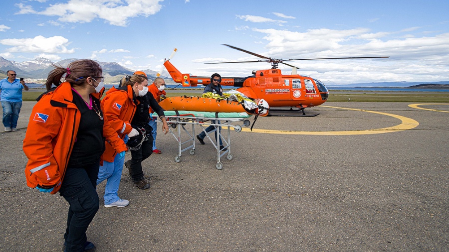 heli ushuaia rescate