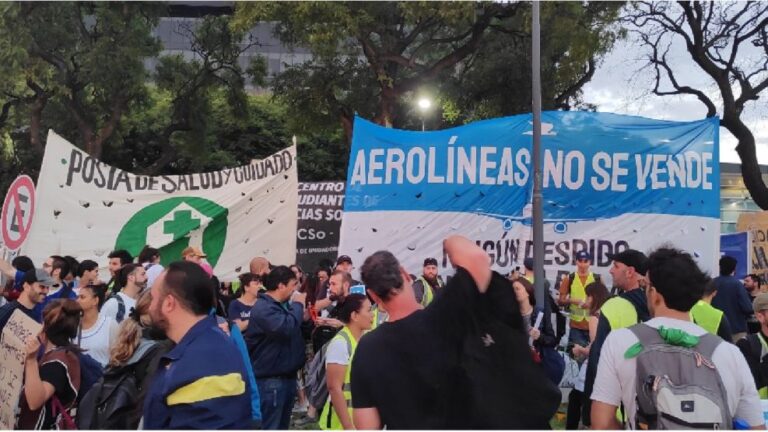 protesta aerolineas