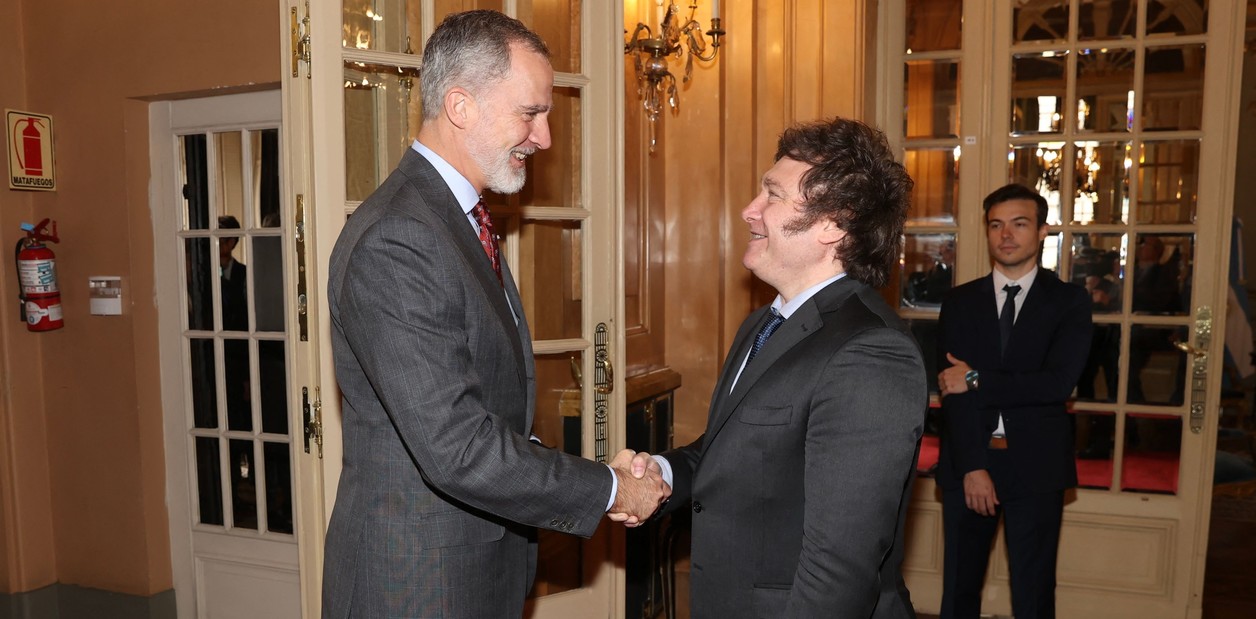 rey de españa milei 1